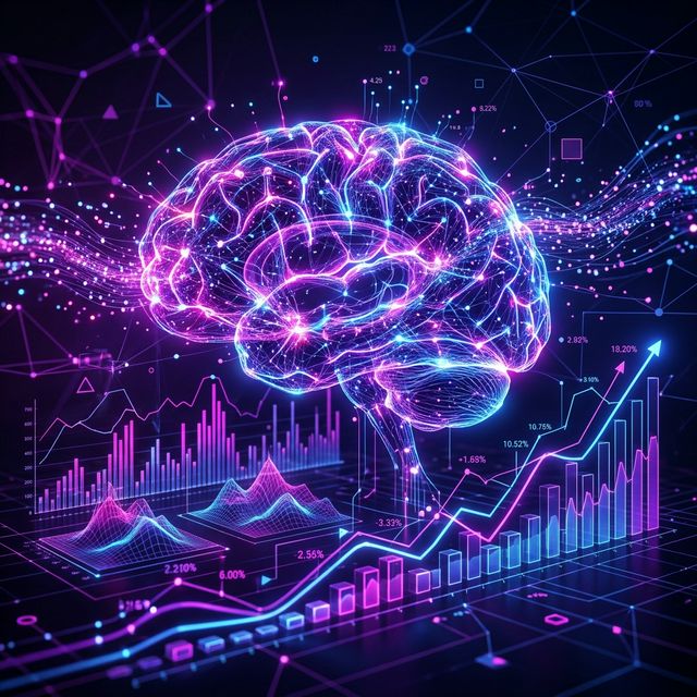 Künstliche Intelligenz und Advanced Analytics Visualisierung mit neuralem Netzwerk